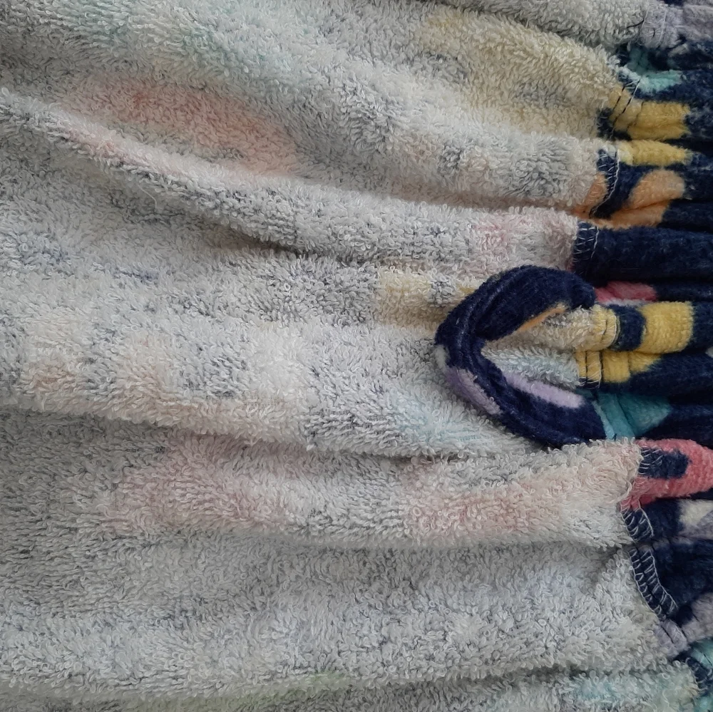 Justice brand kids after bath peace towel dress. Size M/L.